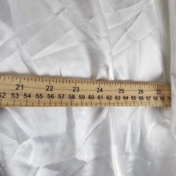 Rodeo Fox Top Womens One Size Plus White Blouse *NWT* - Picture 7 of 9